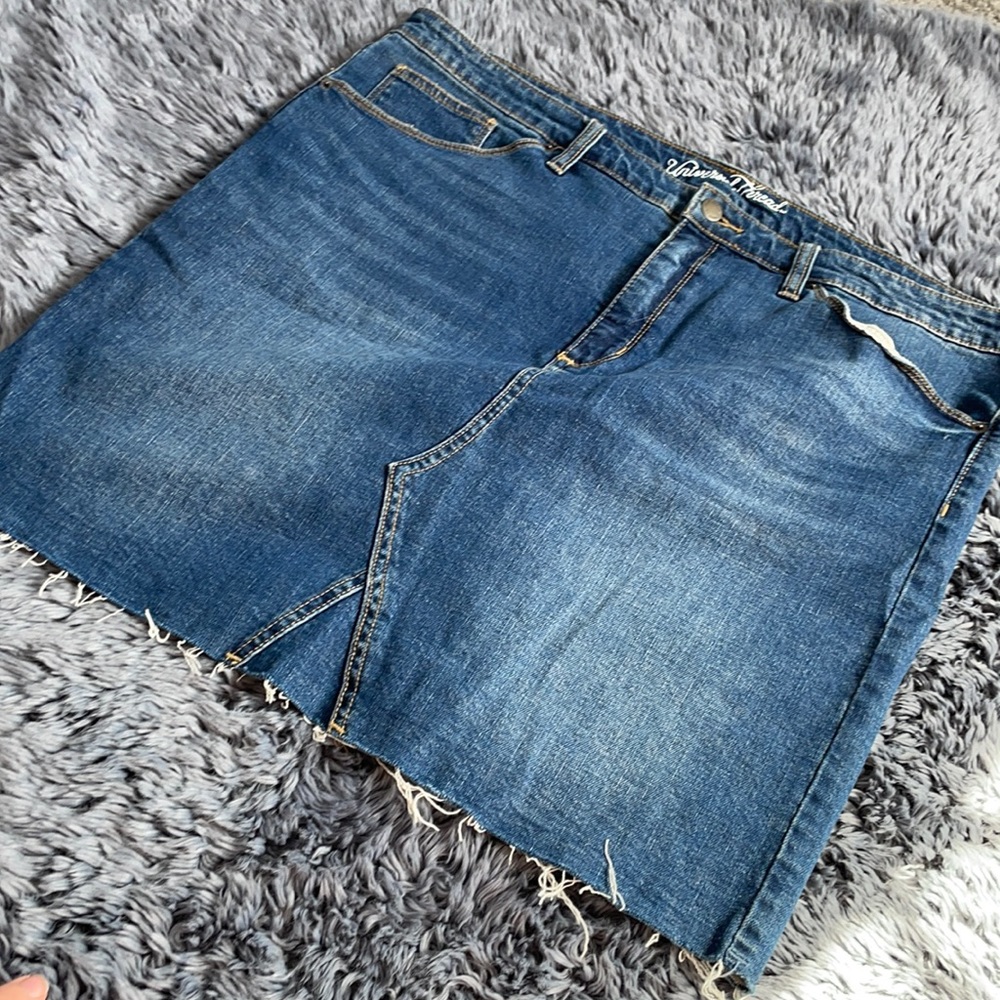 Universal Threads Jean Skirt